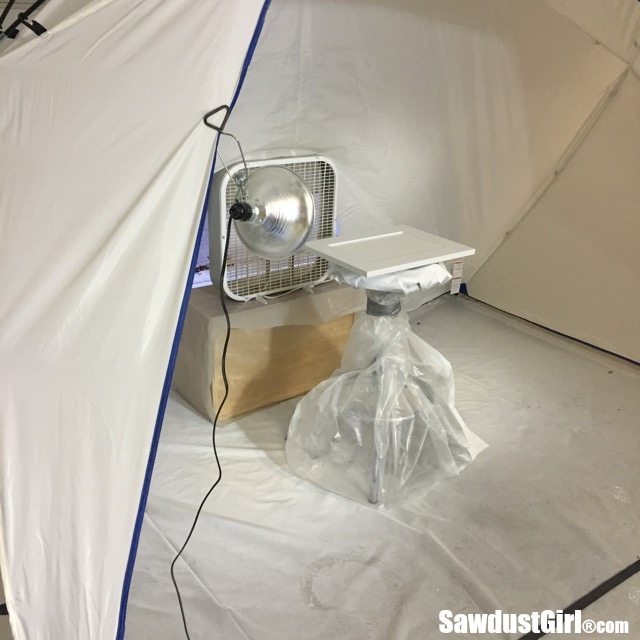 Spray Shelter for Painting - Sawdust Girl®